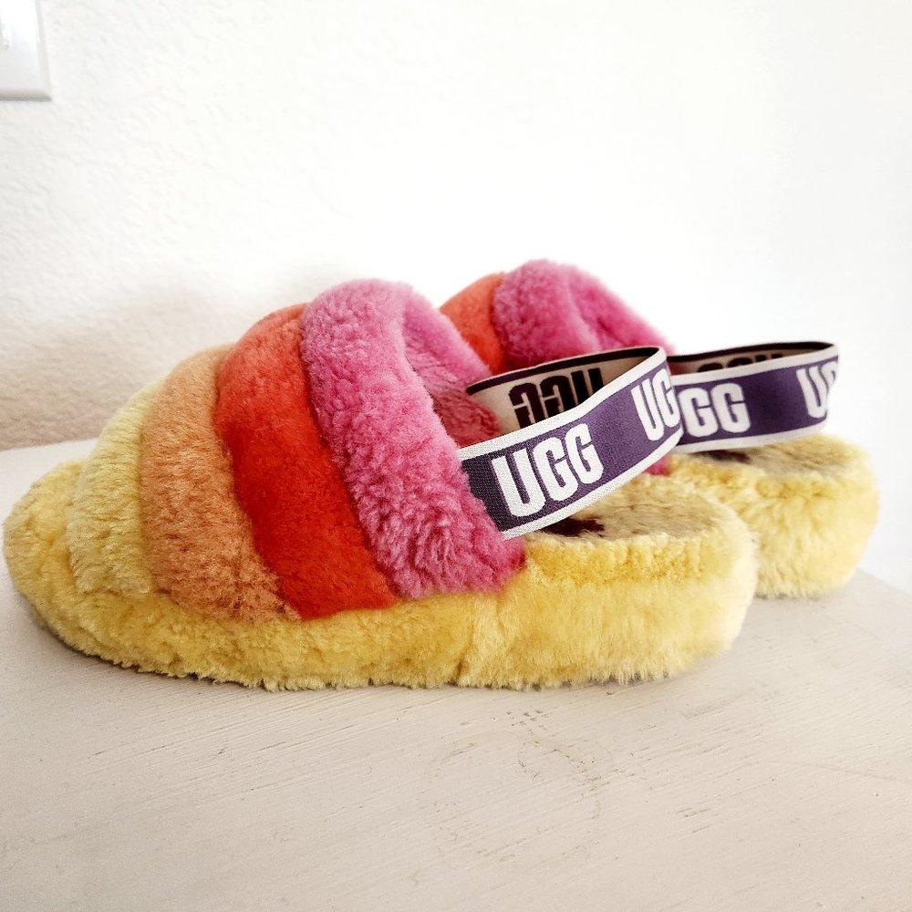 UGG Fluff Ya Slipper Multi Colored